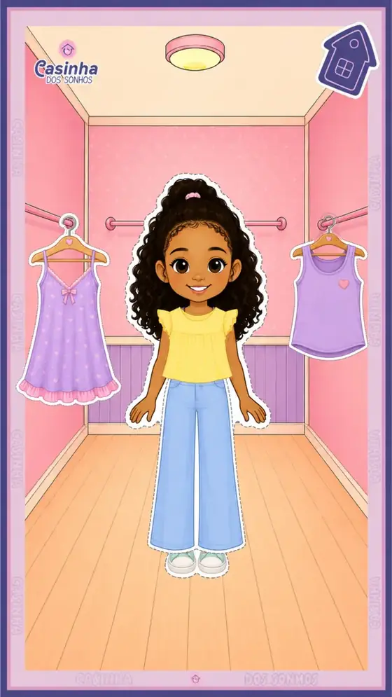 Closet, roupas e novos personagens