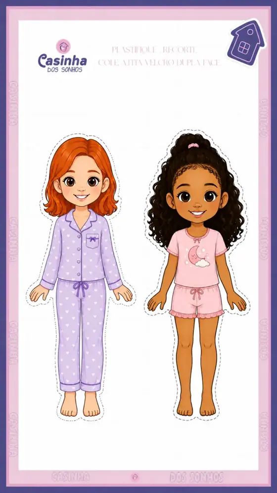 Personagens diferentes para escolher