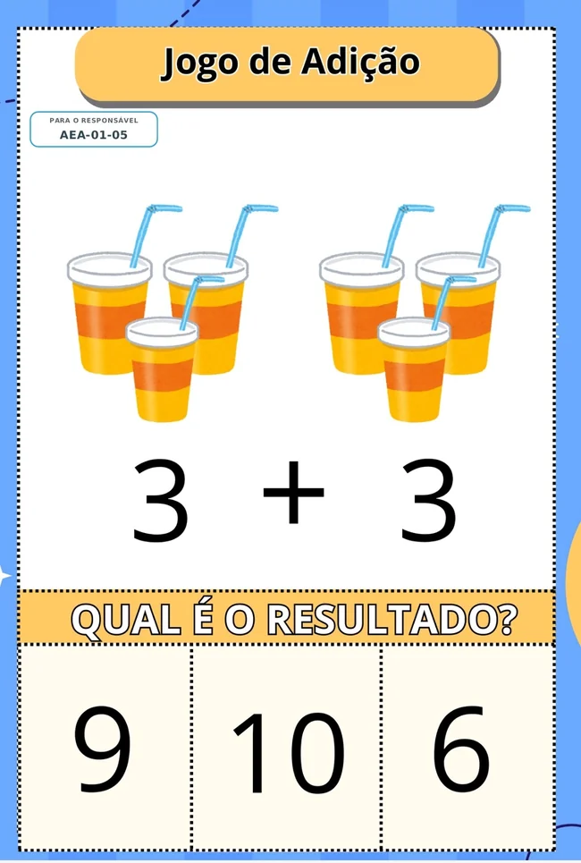 Atividade Jogo de Adição